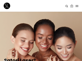 'satorilaser.com' screenshot