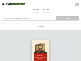 'alfaekspres.com' screenshot