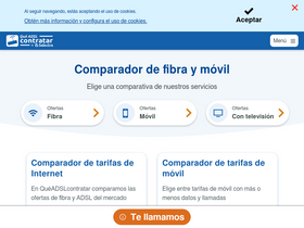 'queadslcontratar.com' screenshot