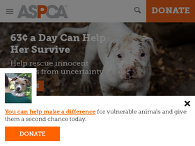 'aspca.org' screenshot
