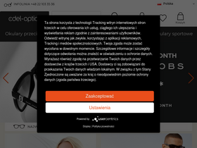 'edel-optics.pl' screenshot