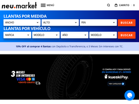 'neumarket.com.mx' screenshot