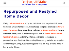 'petticoatjunktion.com' screenshot