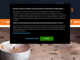 'astrosens.ro' screenshot