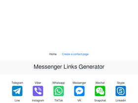 'msng.link' screenshot