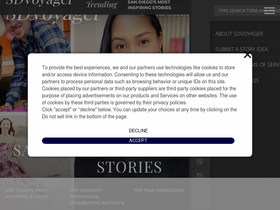 'sdvoyager.com' screenshot