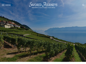 'savoredjourneys.com' screenshot