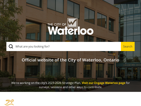 'waterloo.ca' screenshot
