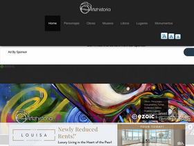 'artehistoria.com' screenshot