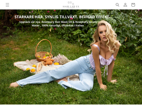 hairlabex.com homepage screenshot