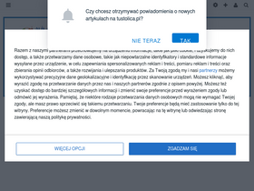 'tustolica.pl' screenshot