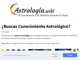 'astrologia.wiki' screenshot