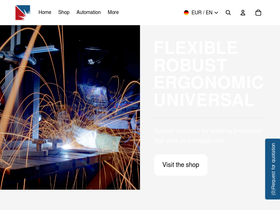 forster-welding-systems.com homepage screenshot