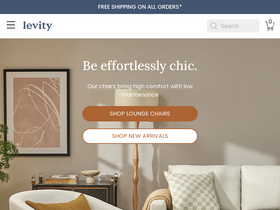 'levityhome.com' screenshot