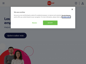 'edenred.es' screenshot