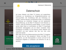 'bibeltv.de' screenshot