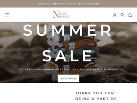 'norasnursery.com' screenshot