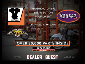 'vtwinmfg.com' screenshot