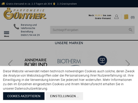 parfuemerie-guenther.de