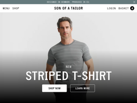 'sonofatailor.com' screenshot