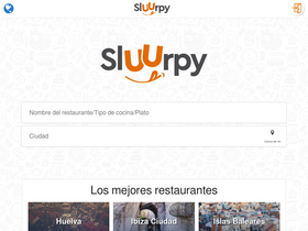 'sluurpy.es' screenshot
