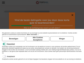 'topnederlandsedatingsites.nl' screenshot