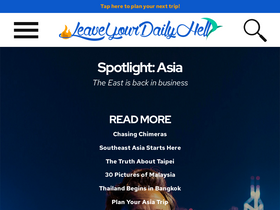 'leaveyourdailyhell.com' screenshot