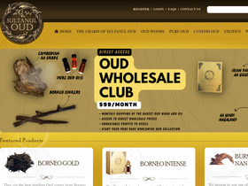 sultanuloud.com homepage screenshot