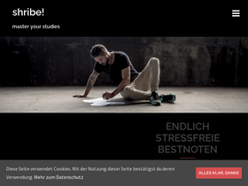 'shribe.de' screenshot