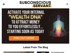 'subconsciousservant.com' screenshot