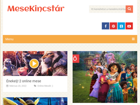 'mesekincstar.tv' screenshot