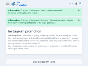 'soc-promotion.com' screenshot