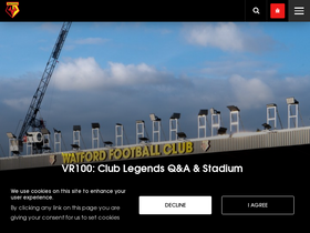 'watfordfc.com' screenshot