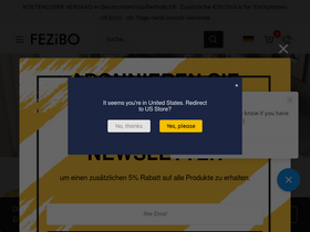'fezibo.de' screenshot