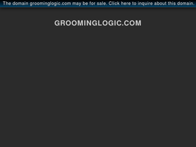 groominglogic.com homepage screenshot