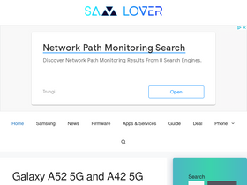 'samlover.com' screenshot