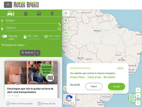 'rotasbrasil.com.br' screenshot