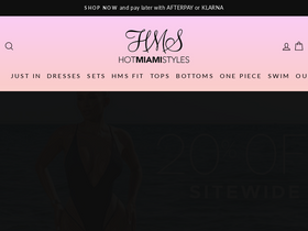 'hotmiamistyles.com' screenshot