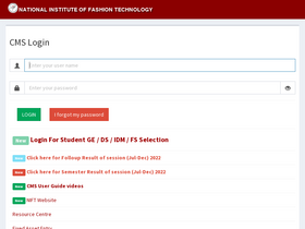 'cmsnift.com' screenshot