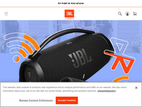 'jbl.se' screenshot