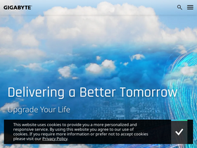 'gigabyte.us' screenshot