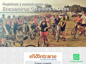 'encontrarse.com' screenshot