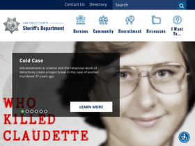 'sdsheriff.net' screenshot