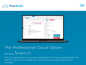 'pracsuite.com' screenshot