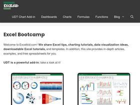 'excelkid.com' screenshot