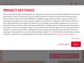 'brusselsairlines.com' screenshot