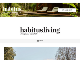 'habitusliving.com' screenshot