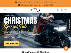 BikerZoneZ website screenshot