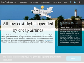 'lowcostroutes.com' screenshot