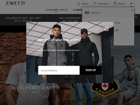 'zavetti.com' screenshot